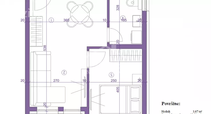 Jednosoban stan | 4zida