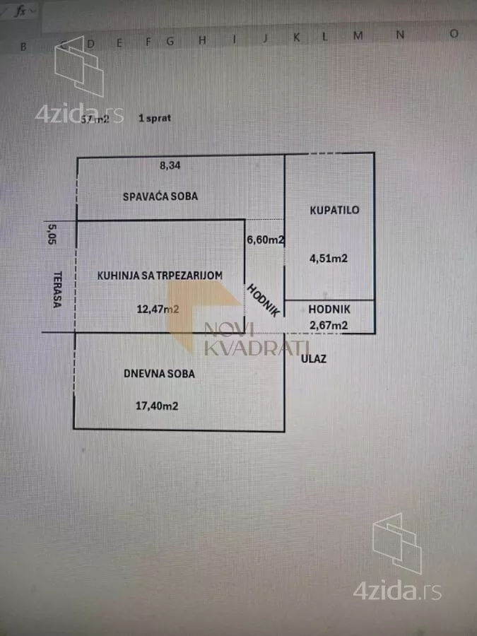 Dvoiposoban stan | 4zida