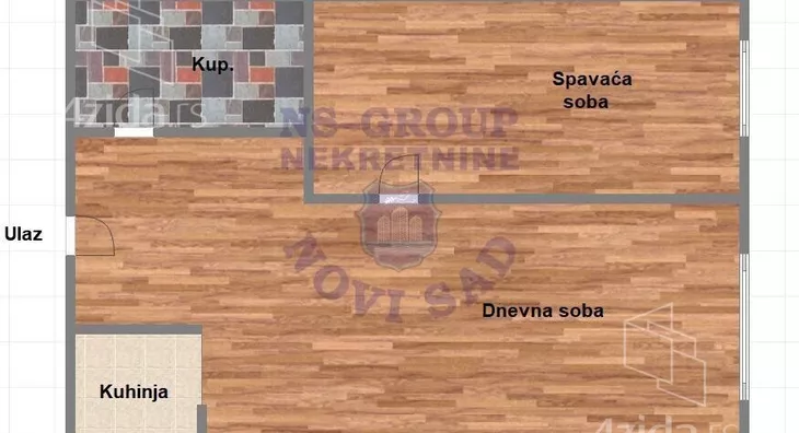 Jednoiposoban stan | 4zida