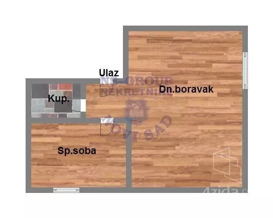 Jednoiposoban stan | 4zida