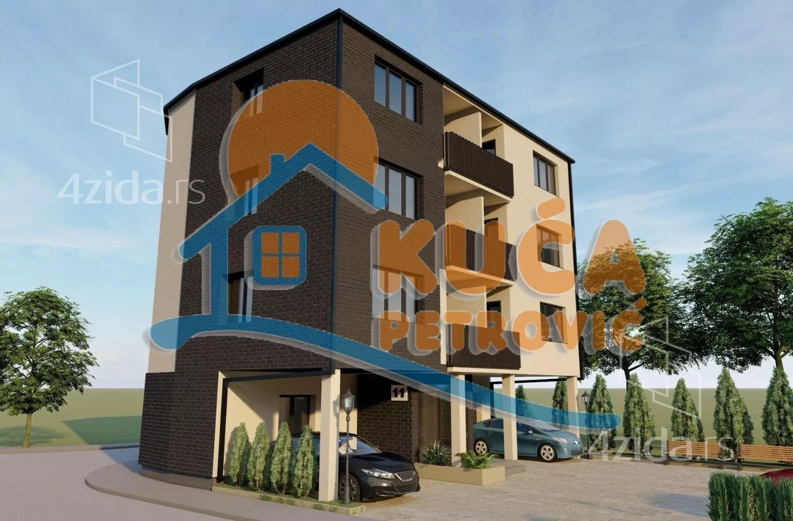 Jednoiposoban stan | 4zida