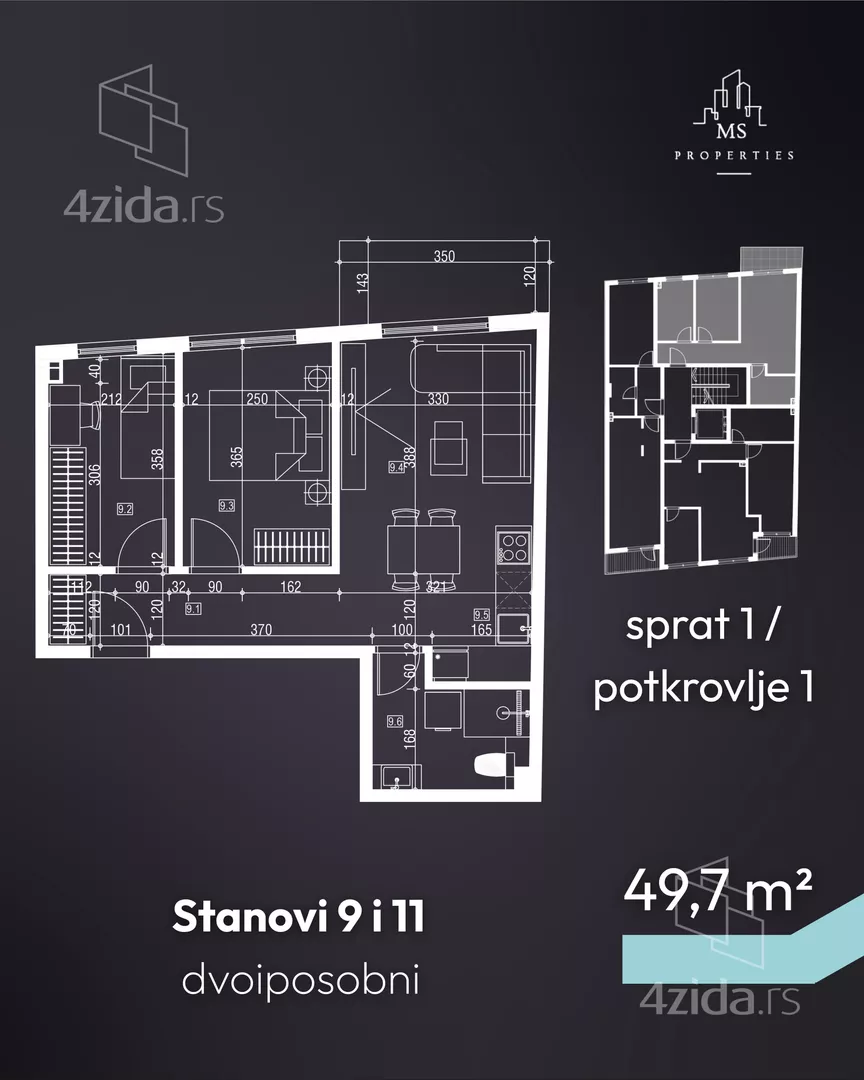 Dvoiposoban stan | 4zida