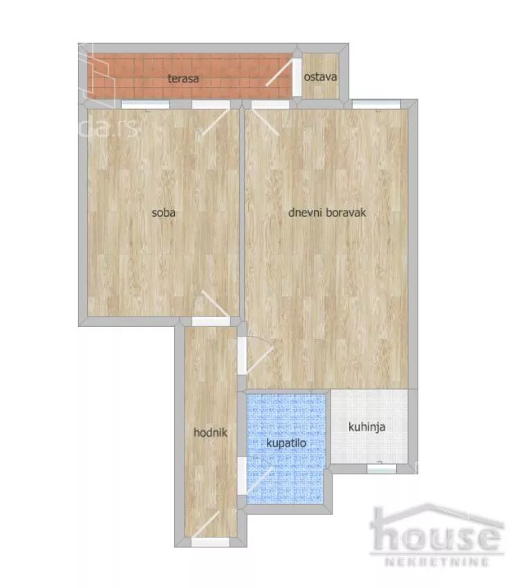 Dvosoban stan | 4zida