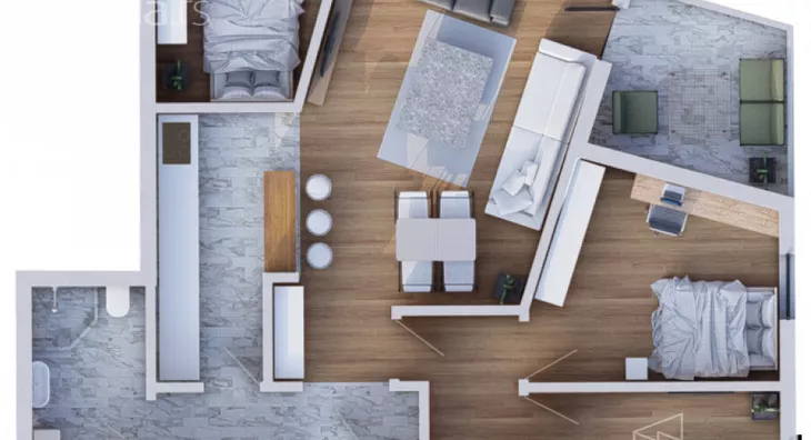 Troiposoban stan | 4zida