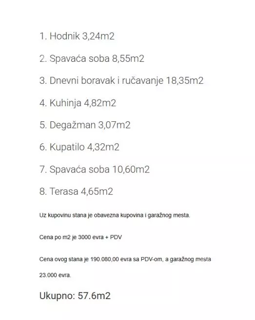 Trosoban stan | 4zida