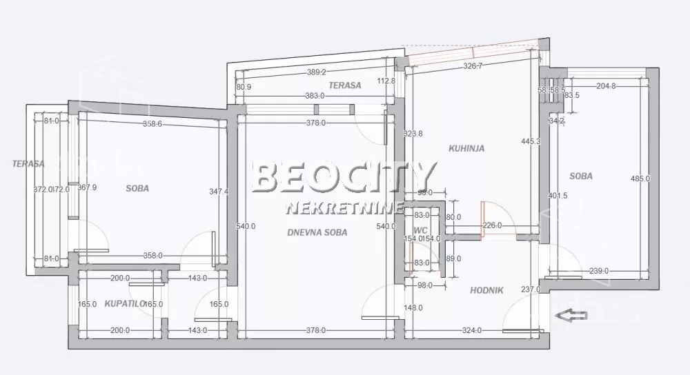 Trosoban stan | 4zida
