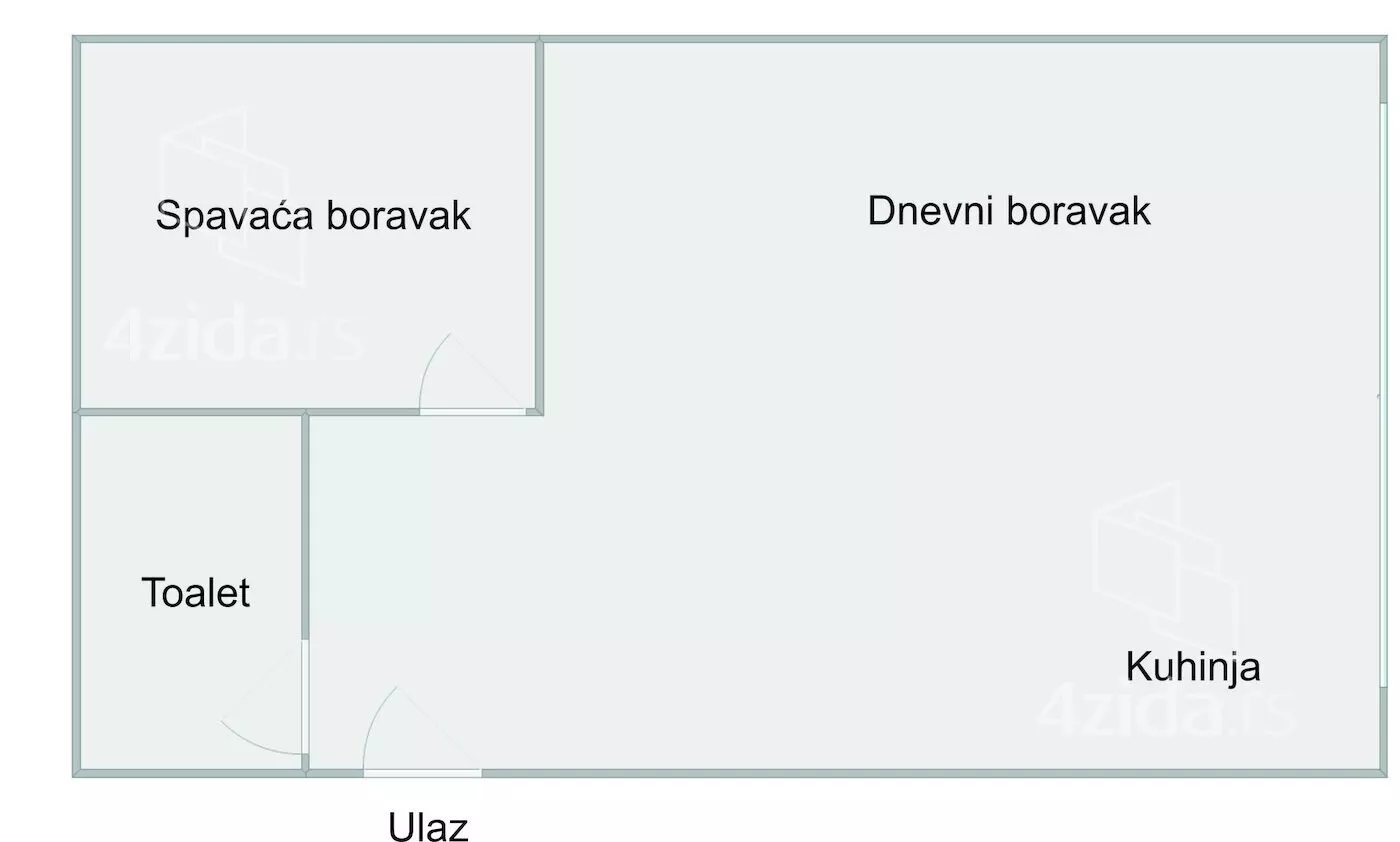 Jednoiposoban stan | 4zida