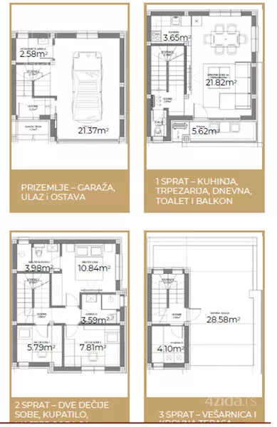 Četvorosoban stan | 4zida