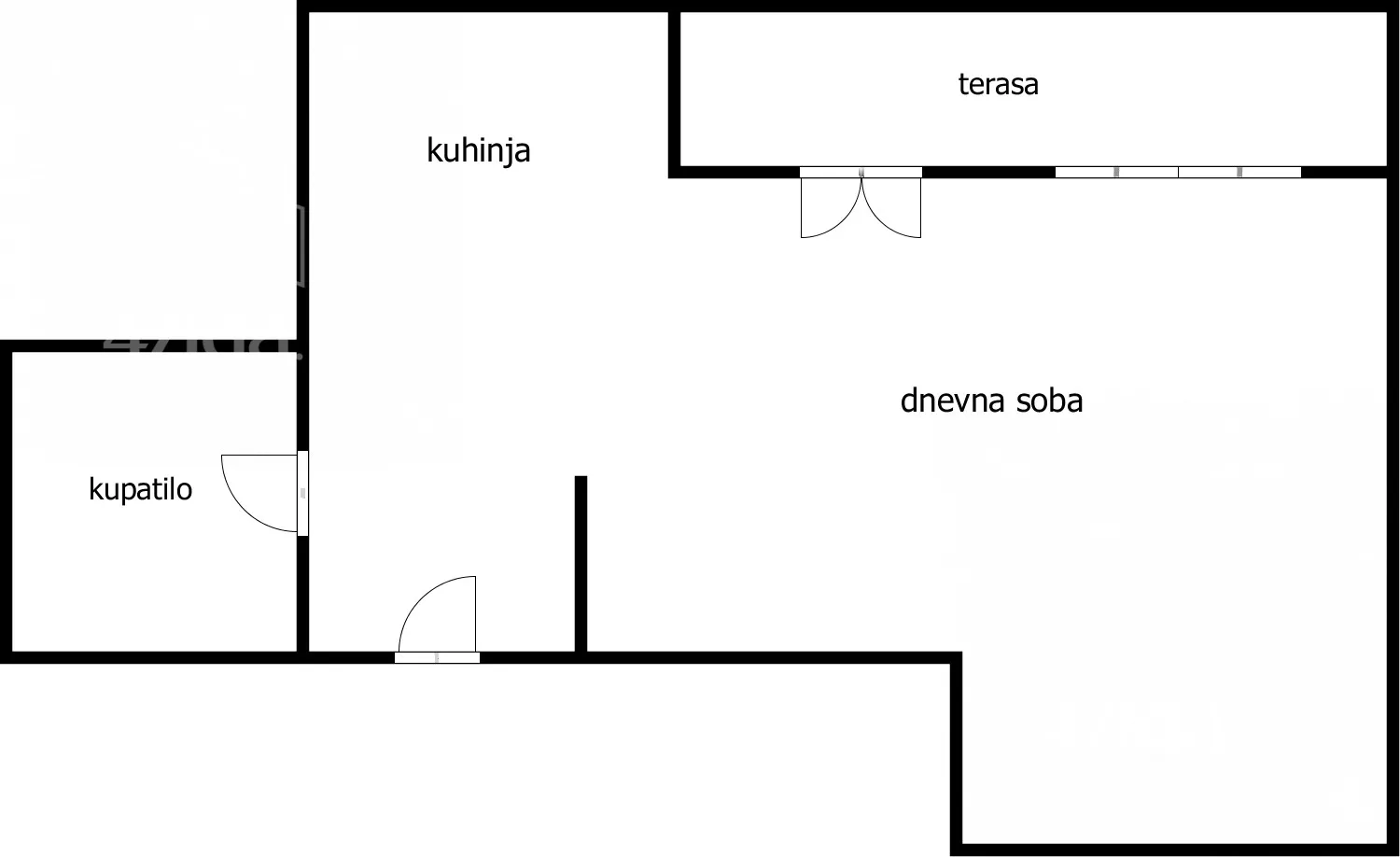 Jednosoban stan | 4zida