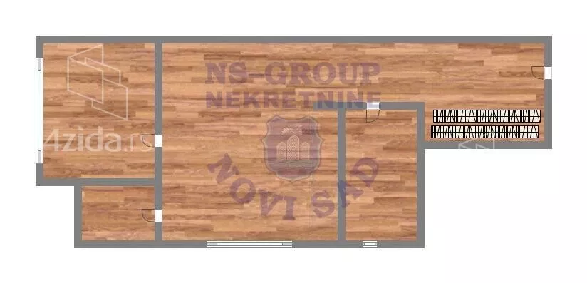 Dvosoban stan | 4zida