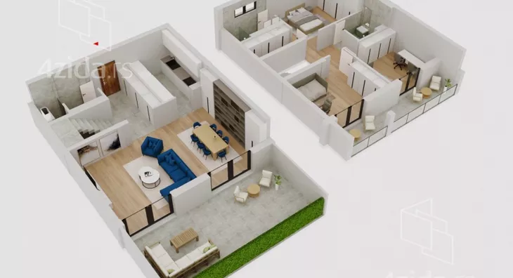 Trosoban stan | 4zida