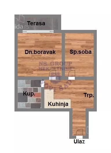 Dvosoban stan | 4zida