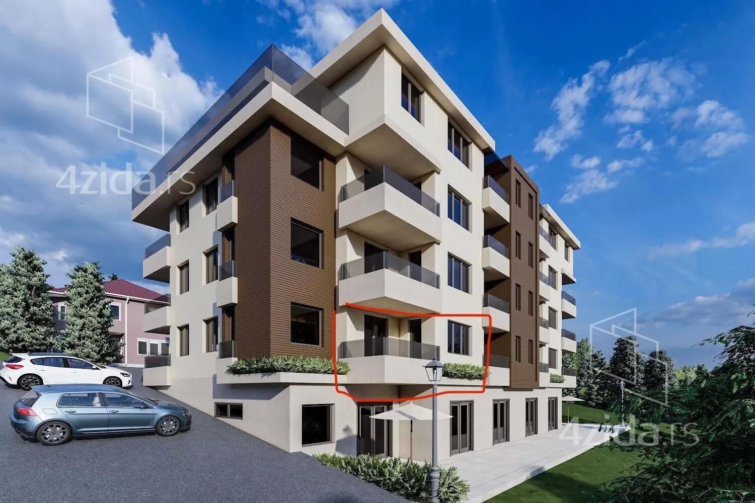 Jednosoban stan | 4zida