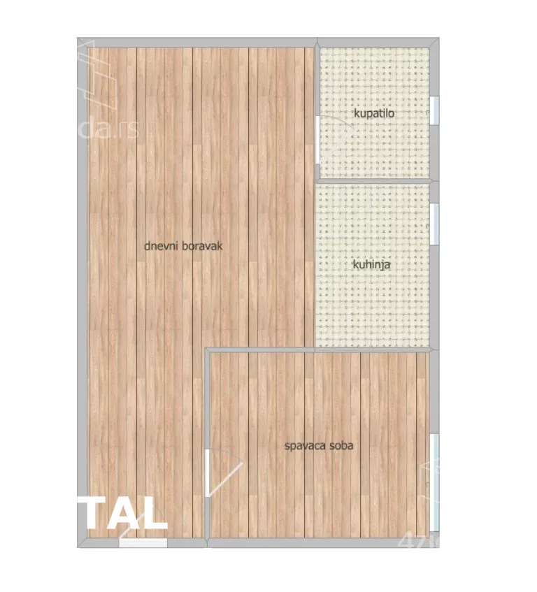 Jednoiposoban stan | 4zida