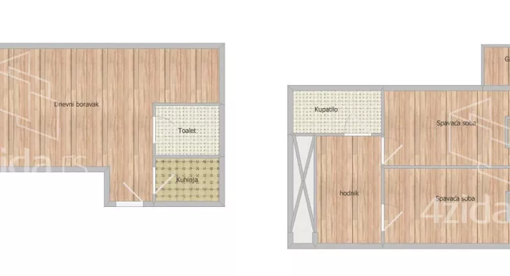Trosoban stan | 4zida