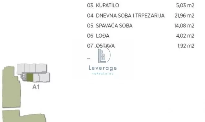 Dvosoban stan | 4zida