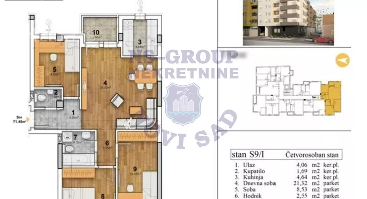 Četvorosoban stan | 4zida