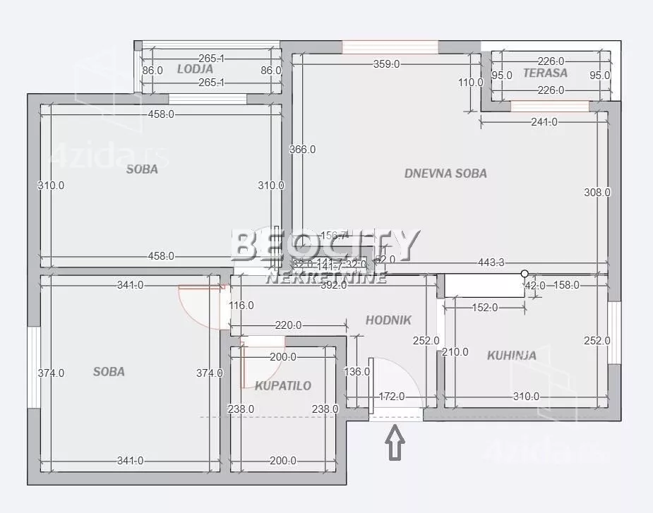 Trosoban stan | 4zida