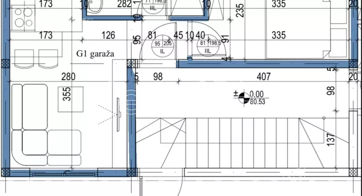Jednoiposoban stan | 4zida