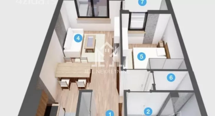 Dvosoban stan | 4zida