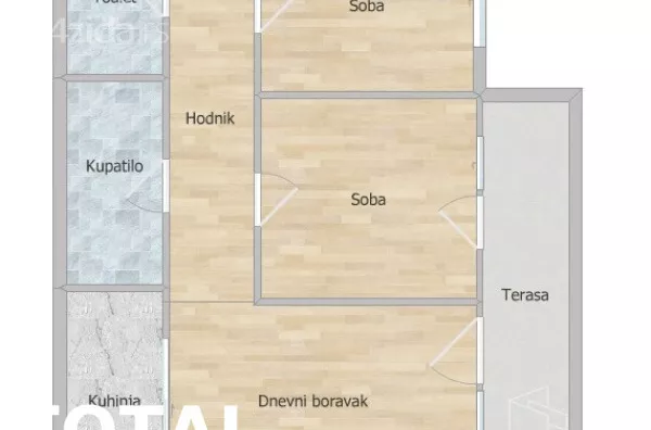 Trosoban stan | 4zida