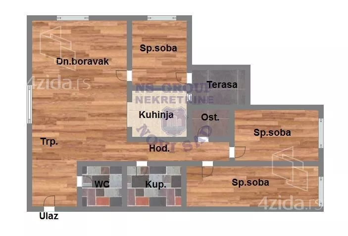 Četvorosoban stan | 4zida