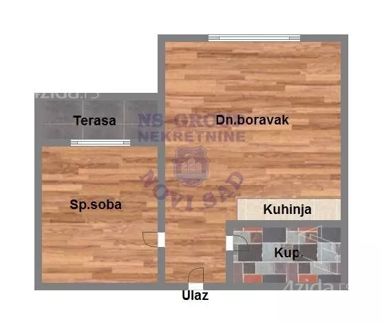 Dvosoban stan | 4zida