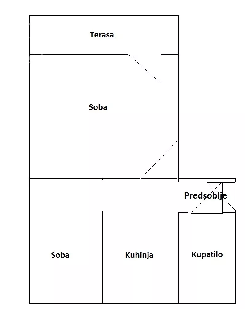 Jednosoban stan | 4zida