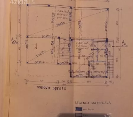 2-etažna kuća | 4zida