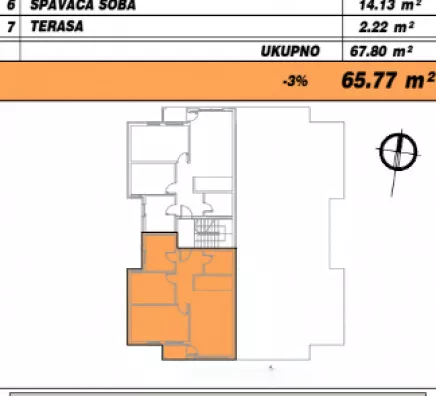 Troiposoban stan | 4zida