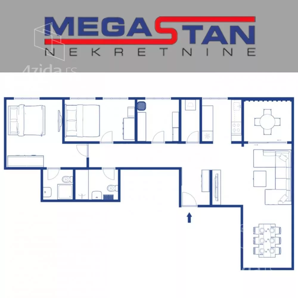 Četvorosoban stan | 4zida