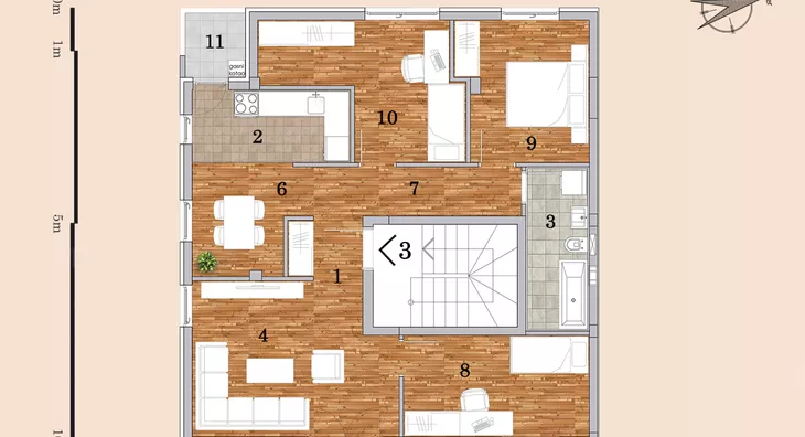 Četvorosoban | 4zida