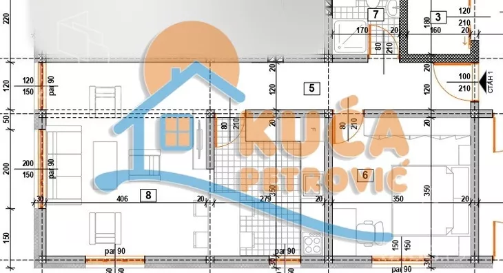 Dvosoban stan | 4zida