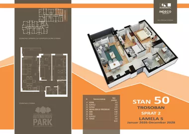 Ugao Partizanskih baza i Gutenbergove | 4zida.rs