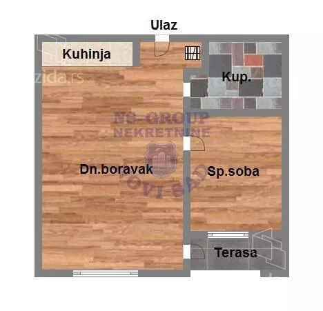 Dvosoban stan | 4zida