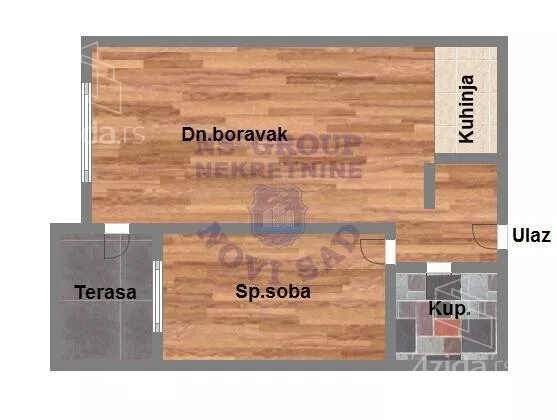 Dvosoban stan | 4zida