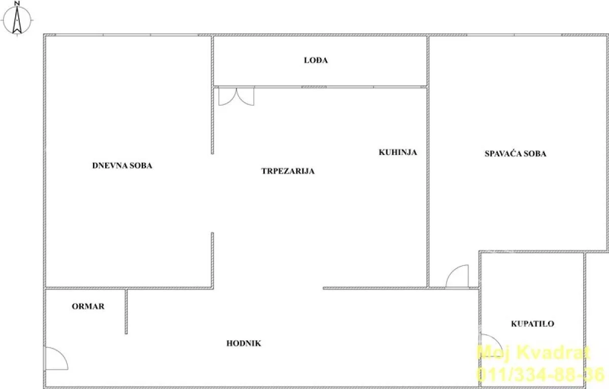 Dvosoban stan | 4zida