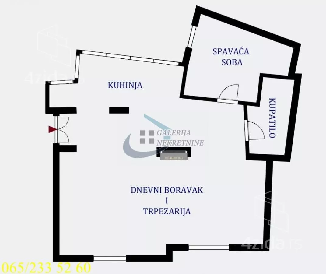 Dvosoban stan | 4zida