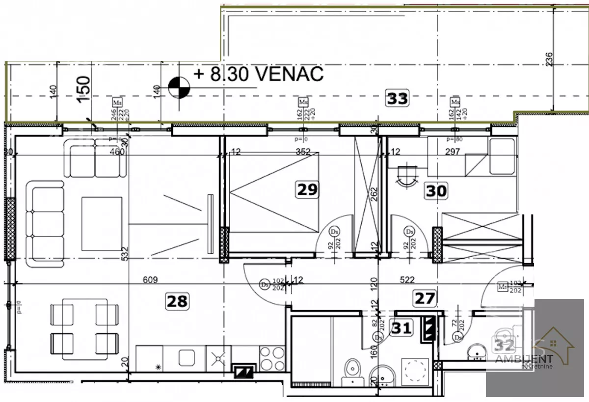 Dvoiposoban stan | 4zida