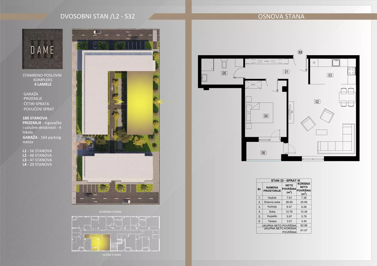 Dvosoban stan | 4zida