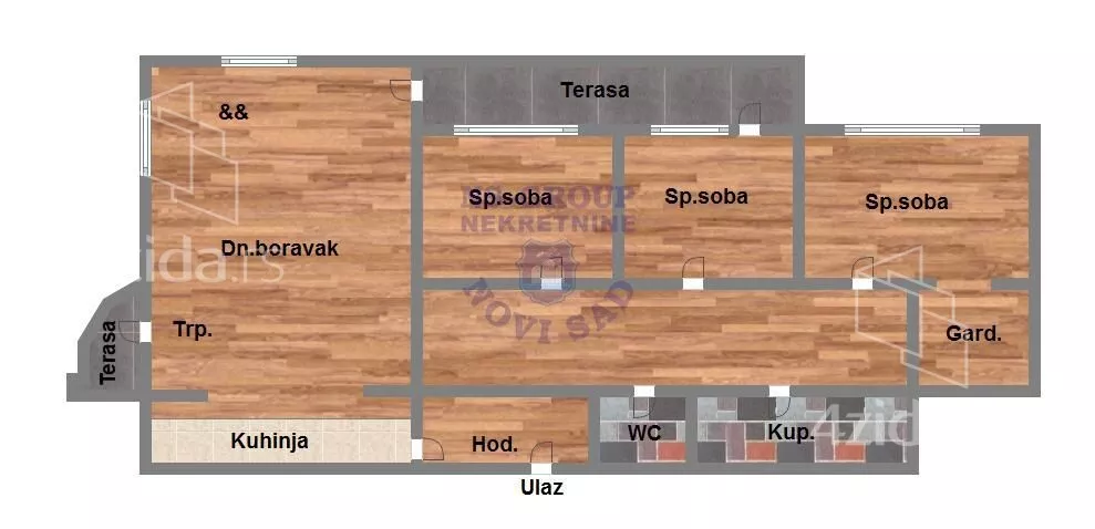 Četvorosoban stan | 4zida