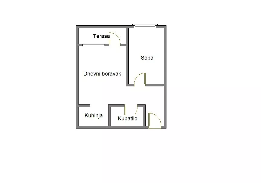 Jednoiposoban stan | 4zida