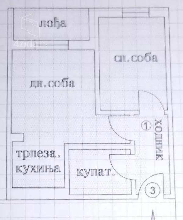 Jednoiposoban stan | 4zida