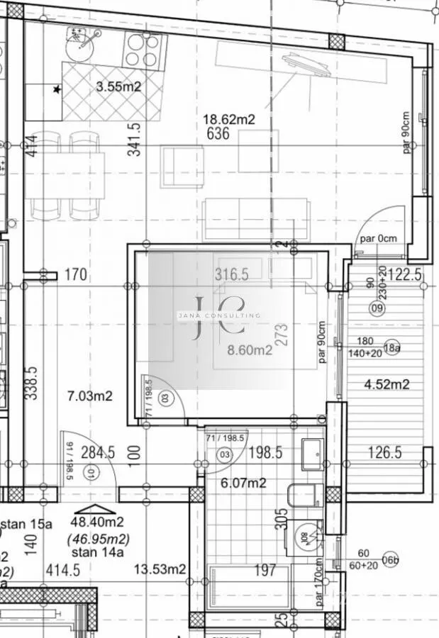 Dvosoban stan | 4zida