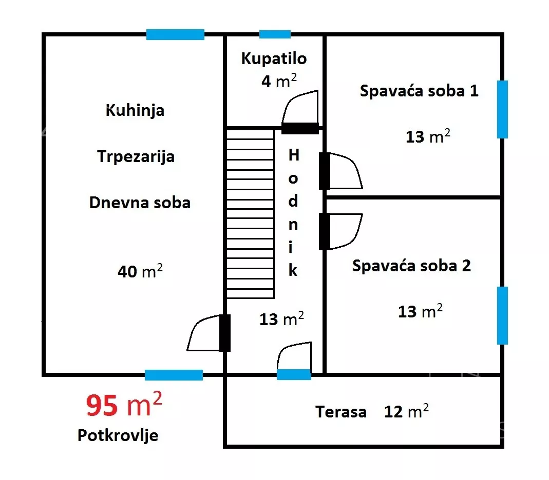 2-etažna kuća | 4zida