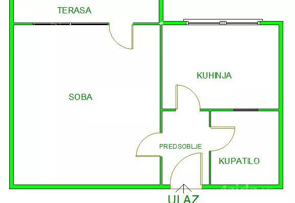 Jednosoban stan | 4zida