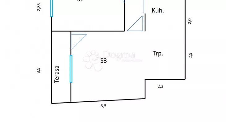 Trosoban stan | 4zida