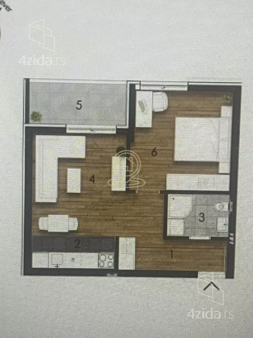 Dvosoban stan | 4zida