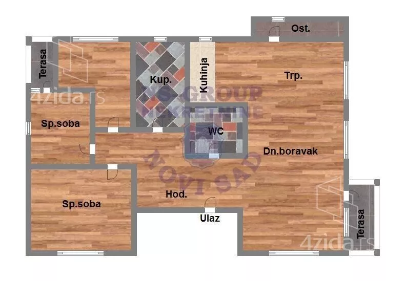 Četvorosoban stan | 4zida
