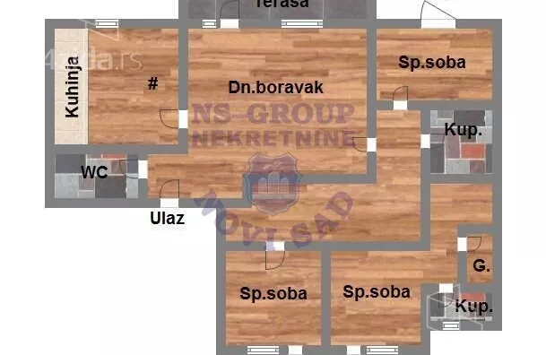 Četvorosoban stan | 4zida